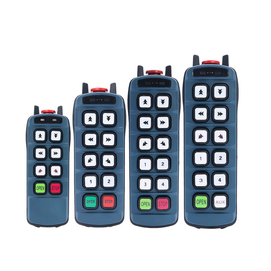 Push-button industrial radio remote control for sale, HR-DK series, HR-SK series industrial wireless remote control for sale - Henan Nomi