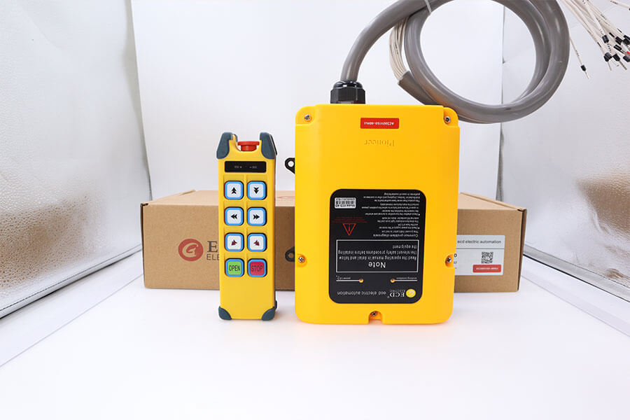 Push-button industrial radio remote control for sale, details of industrial wireless remote control produced by Henan Nomi