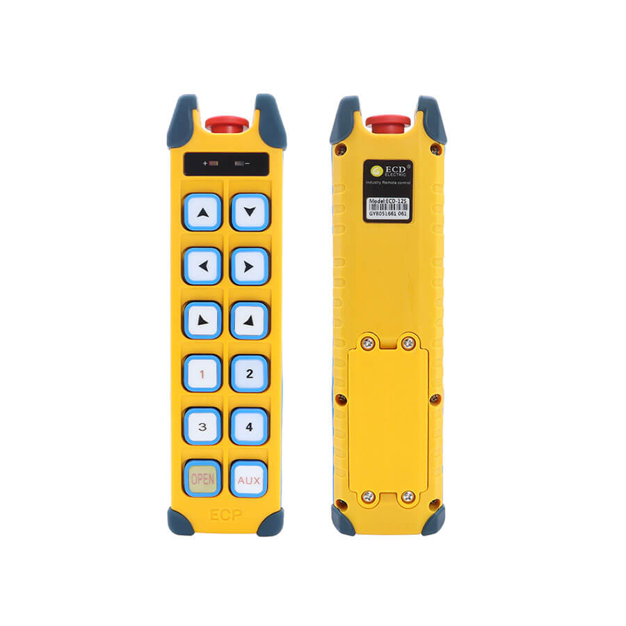 Push-button industrial radio remote control for sale, industrial wireless remote control with adjustable engine speed for sale - Henan Nomi