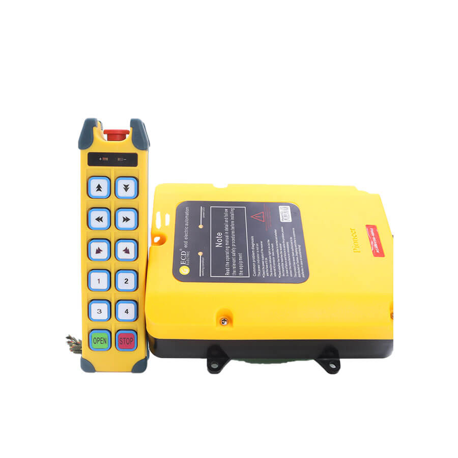 Push-button industrial radio remote control for sale, pure copper wire industrial wireless remote control for sale - Henan Nomi