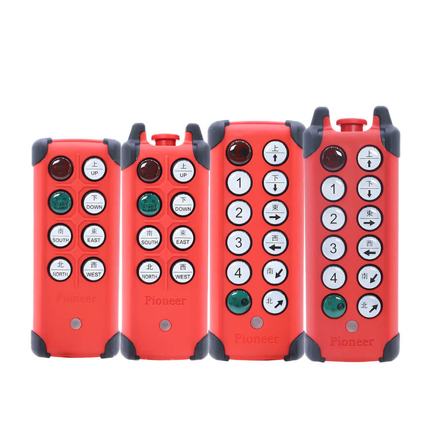 Push-button industrial radio remote control for sale, ECD-Q series industrial wireless remote control for sale - Henan Nomi