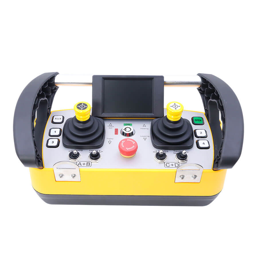 ECD-Q5000 joystick industrial radio remote control for sale, industrial wireless remote control for sale in various industries - Henan Nomi