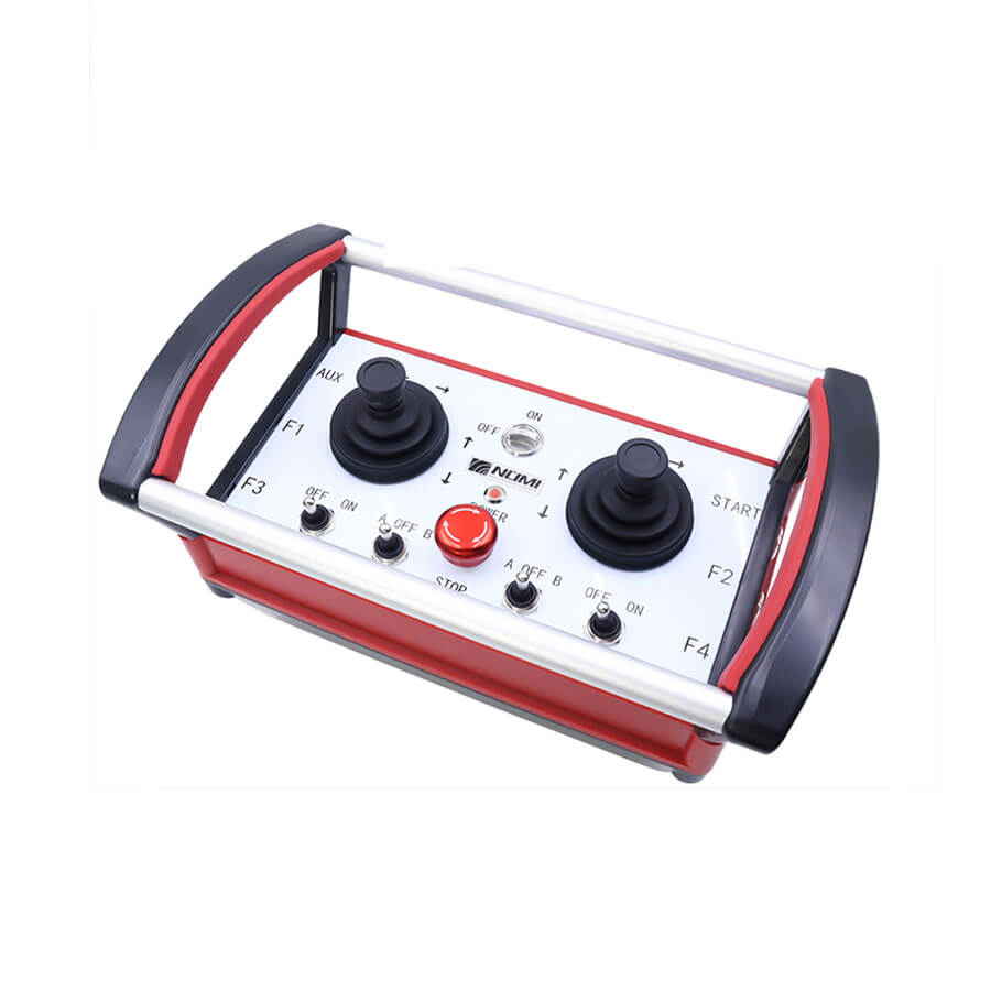 Joystick industrial radio remote control for sale, professional industrial wireless remote control manufacturer - Henan Nomi