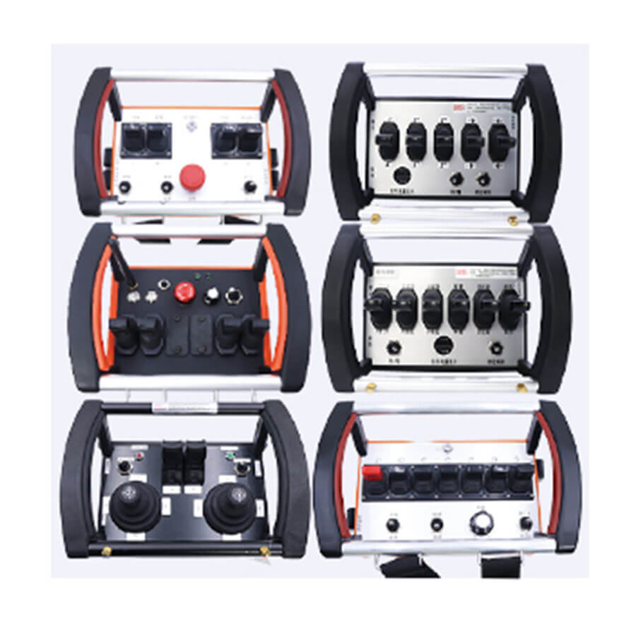 Industrial radio remote controls for sale in multiple colors and customizable styles - Henan Nomi